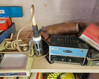Wizard Battery Charger and Electronic Soldering system