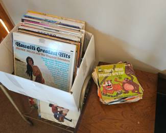 Vintage Vinyl & 45's