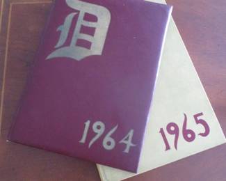 Vintage Davison Year Books