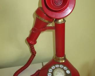 Vintage Candle Stick Rotary Phone