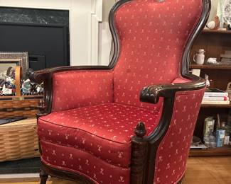 Victorian Parlor Chair Pair