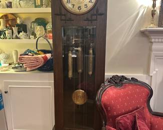 Antique 1930's E. Lauffer Grandfather Clock (Germany)