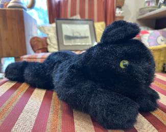 Knickerbocker Black Cat Plush
