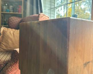 Antique Buther Block