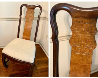 One of 6 chairs, plus 2 captain's chairs