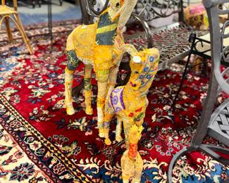 Cloth Wrapped Animal Decor Orlando Estate Auction