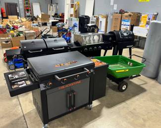 BBQ Grills and Water Heaters