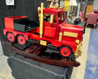 Tractor Trailer Rocker Orlando Estate Auction