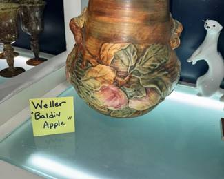 Weller Baldin Apple Vase Orlando Estate Auction