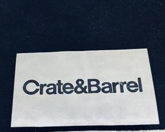 Crate and Barrel Recliner.