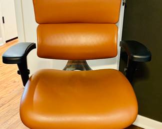 X4 Brisa Brown Leather Executive Chair. Will Pre-Sell.