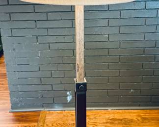 Crate and Barrel Denley Bronze Floor Lamp.