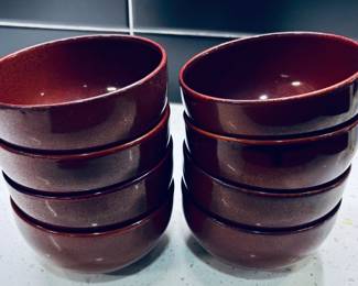 Crate & Barrel Cereal Bowls.