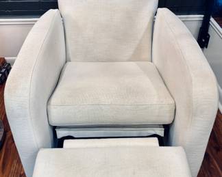 Crate and Barrel Recliner.