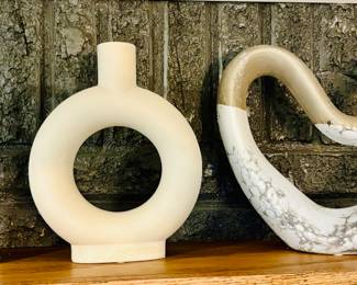 Ceramic Modern Art Decor Pieces.