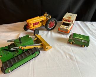 Vintage Metal Toys
