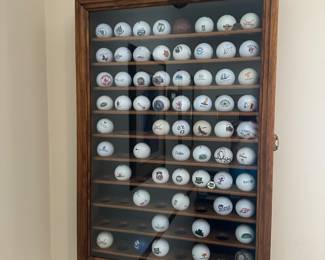 Golf Ball Shadow Box