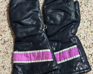 Vintage Snowmobile Gloves
