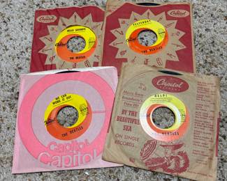 Swirl Beatles 45’s