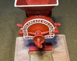 Vintage Arcade Cast Coffee Grinder