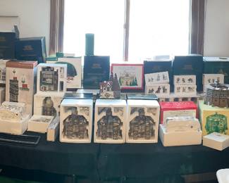 Panorama Picture of all the Dept. 56