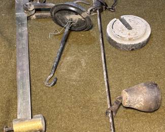 Vintage Beam Weight Scales