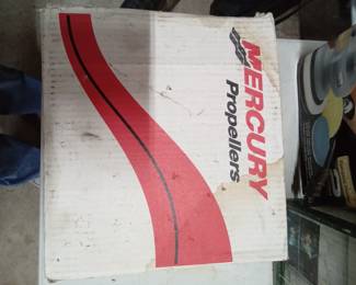 10 inch Mercury Propeller.