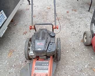 Yard force. 22 inch. Walk behind weed mower