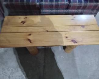 5 foot rustic table.