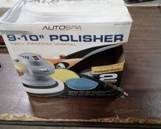 Car polisher.
