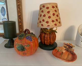 Fall and seasonal items