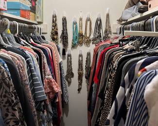 Tons of wonderful clothes