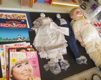 Vintage Baby Doll + WW1 Germany-Made Dolls