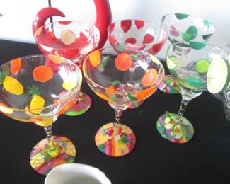 Plus "Lolita" Margarita Glasses