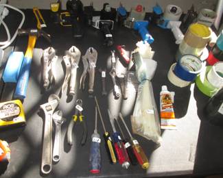 Tools, Tapes & Garage Supplies