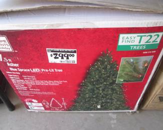 7 1/2' Blue Spruce LED Pre-Lit Tree