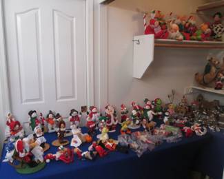 Annalee Dolls for Every Season! Tables, Shelves & Racks FULL!!!