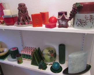 Assorted Holiday Candles