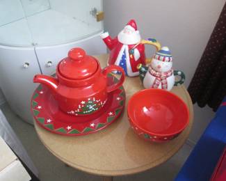 Tea Pot, Plate & Bowl, "Waechterbach, W. Germany