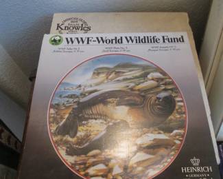 Various Themes Of Collectible Plates, Boxed