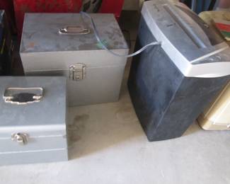 Shredder & Metal File Cases