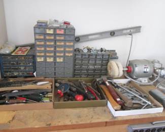 Hardware Organizers, Level & Hand Tools, Electric Buffing Wheel