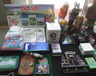 Golf-Related Games, Gift Sets, Figures & Apparel +++