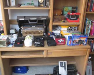 Computer Desk & Hutch, 48" X 24" X 63" High