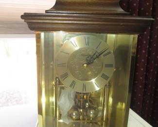 Linden Anniversary Mantle/Table Clock
