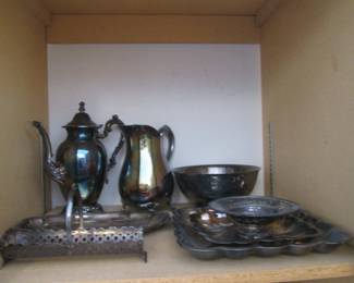 Silver Plate Serving Pieces
