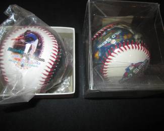 Randy Johnson & Diamondbacks World Series Balls