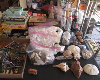 Shell & Stained Glass Collectibles