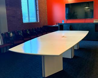 White Conference Room Table