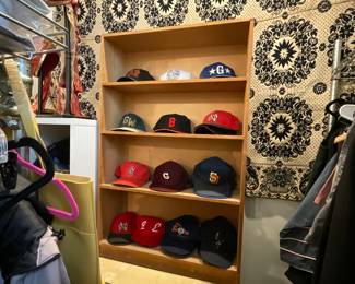 Hardwood book case. 4 shelves tall. $40 + tax